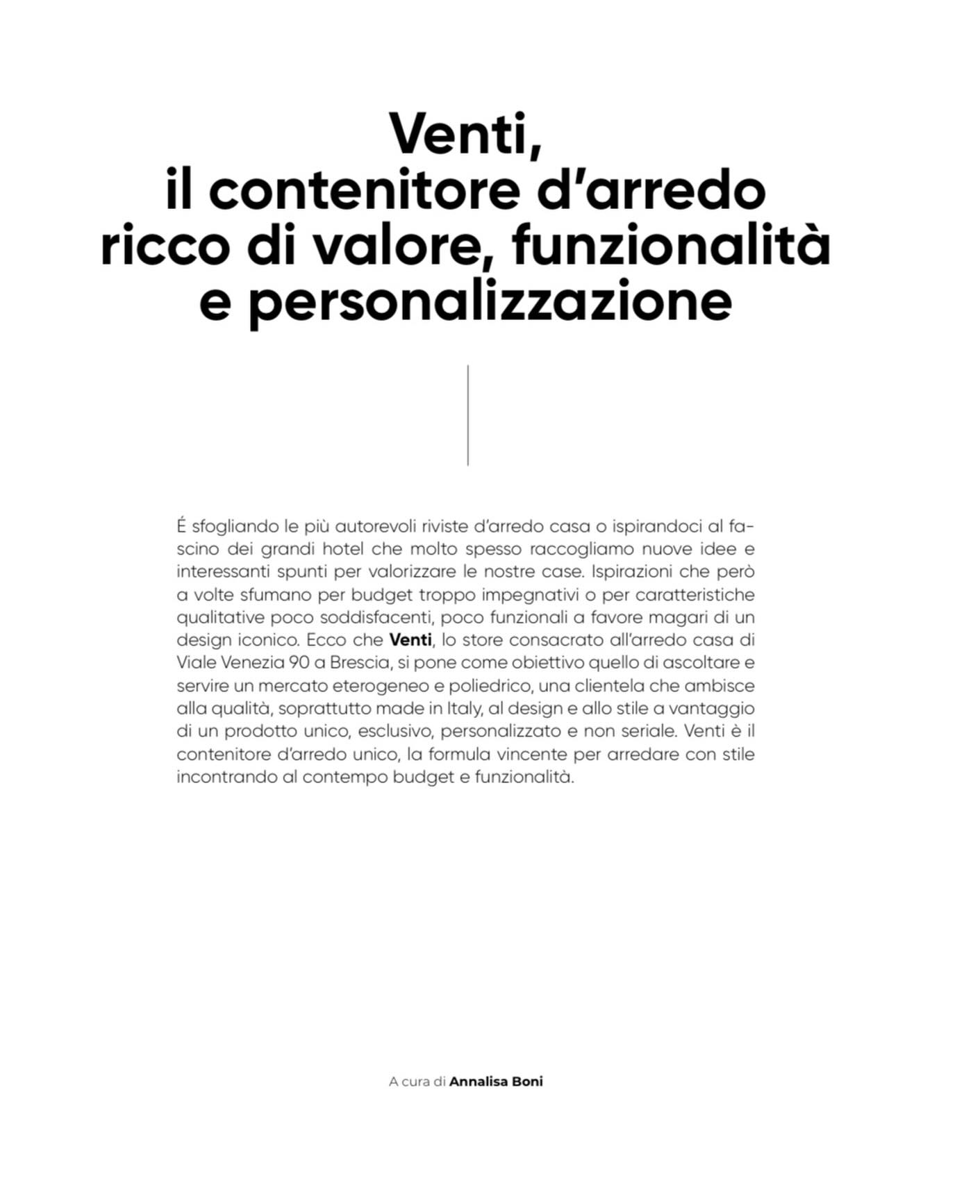 @bre.magazine 💛
Ad un 2026 di progetti e soddisfazioni 

Ai nostri clienti, collaboratori e fornitori. 

Team Venti 
Living the extraordinary